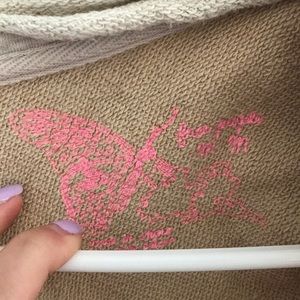 Free People Tops - Free People Tan Zip Up Hoodie Free People Tops - Free People Tan Zip Up Hoodie